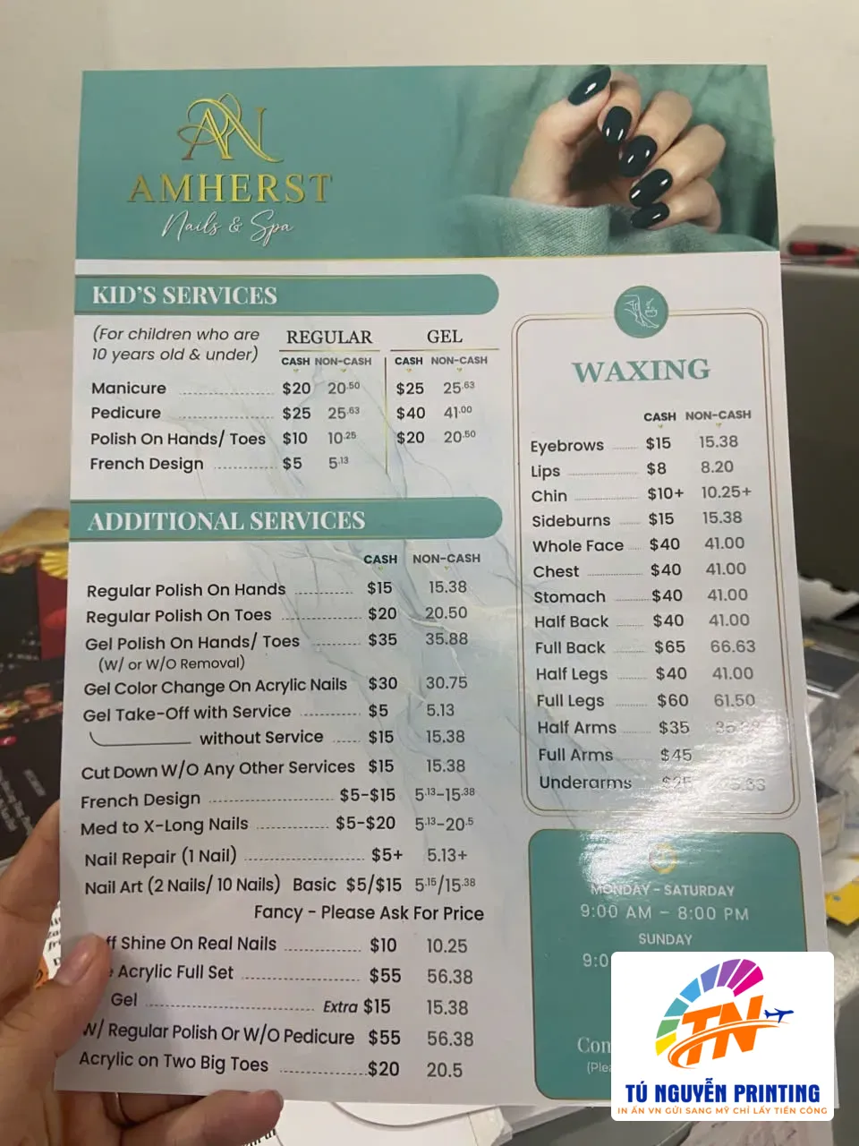 Brochure & Bảng giá 1