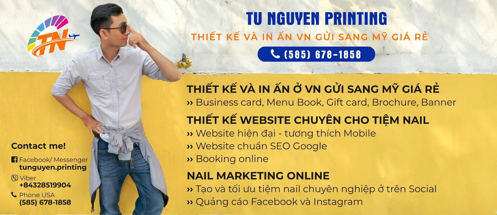 Marketing Facebook Instagram cho tiệm nail