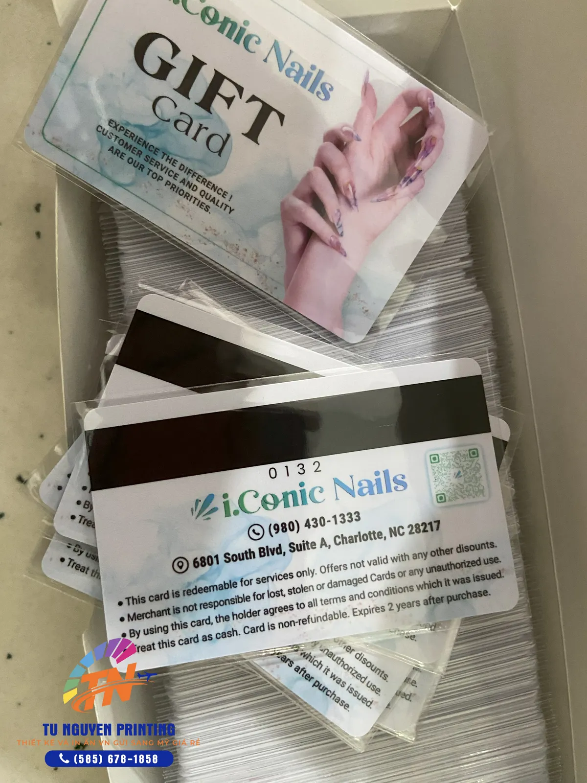 Gift Card nhựa PVC 14